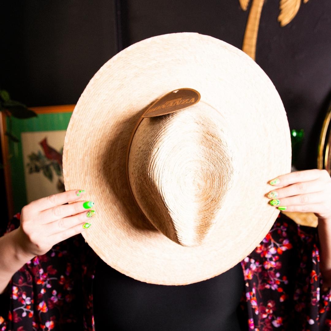 Straw Widebrim Fedora