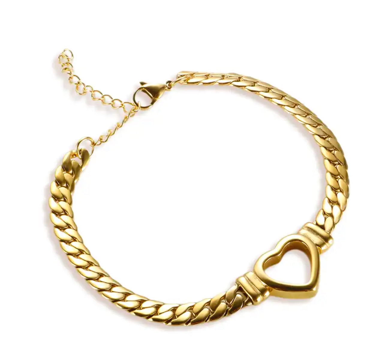 Open Heart Bracelet