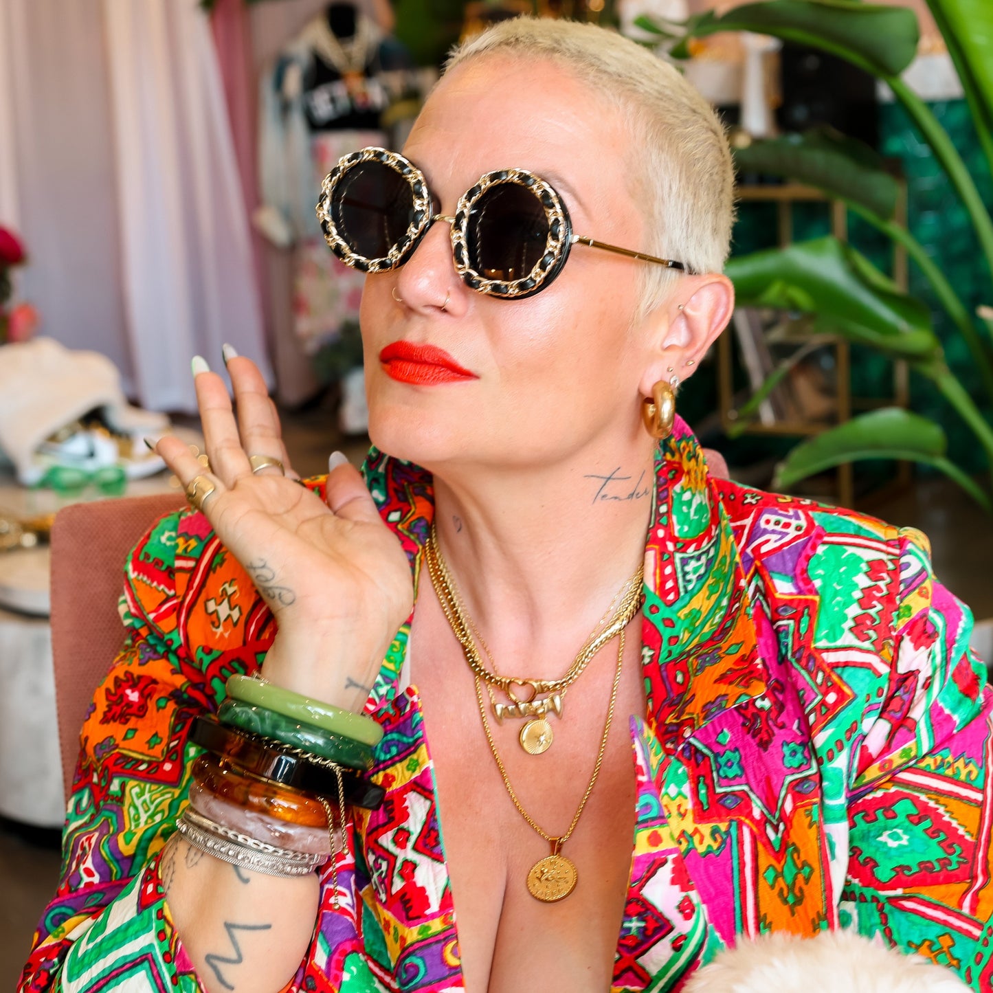 Not Chanel Sunglasses