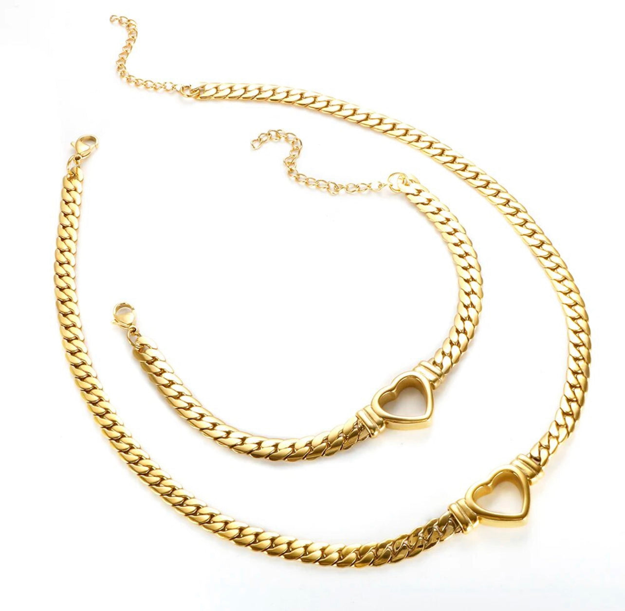 Open Heart Bracelet