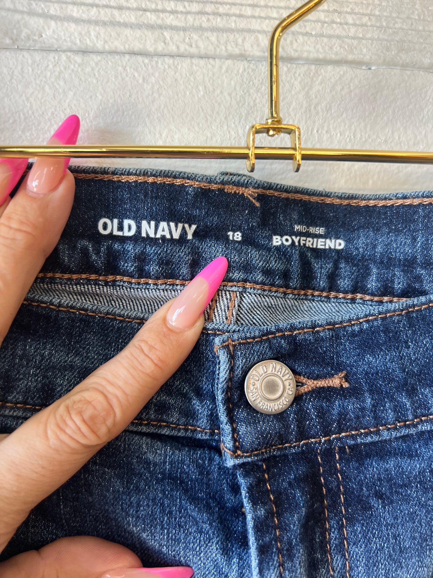 Perfect Indigo Wash Midrise Boyfriend Jean (ankle)