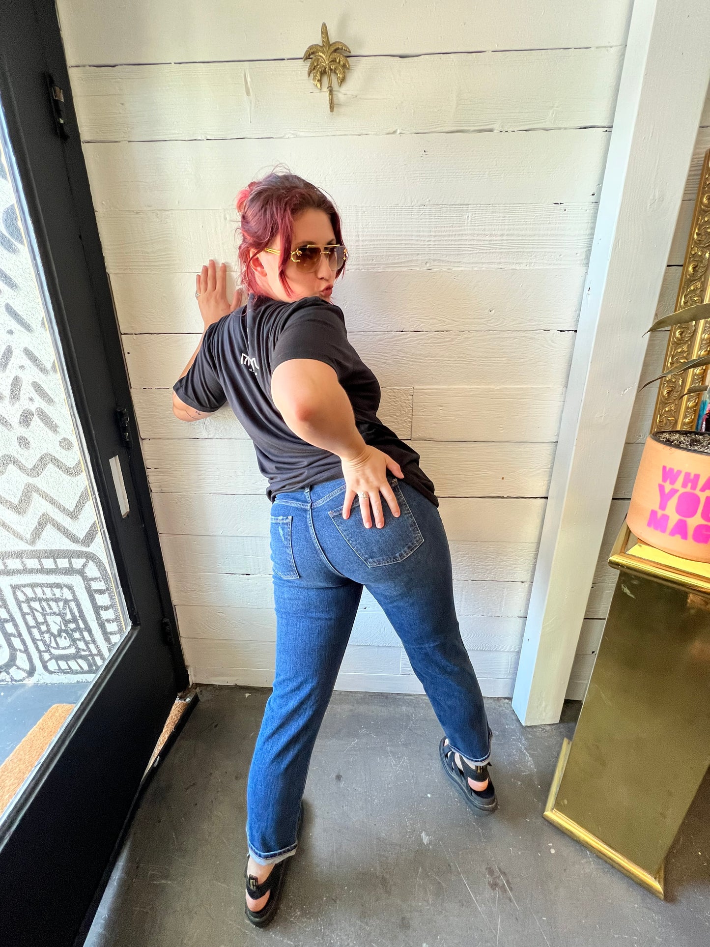 Perfect Indigo Wash Midrise Boyfriend Jean (ankle)