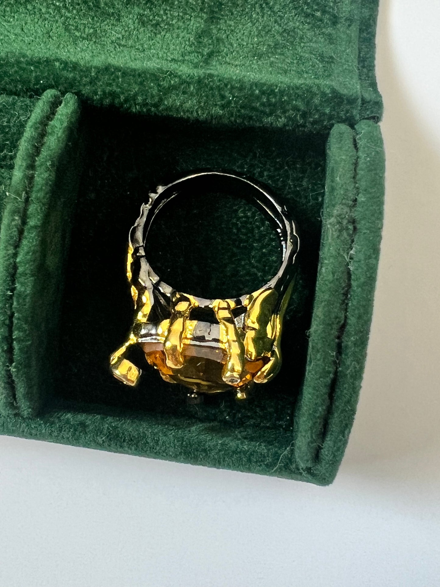 Citrine Gold Ring