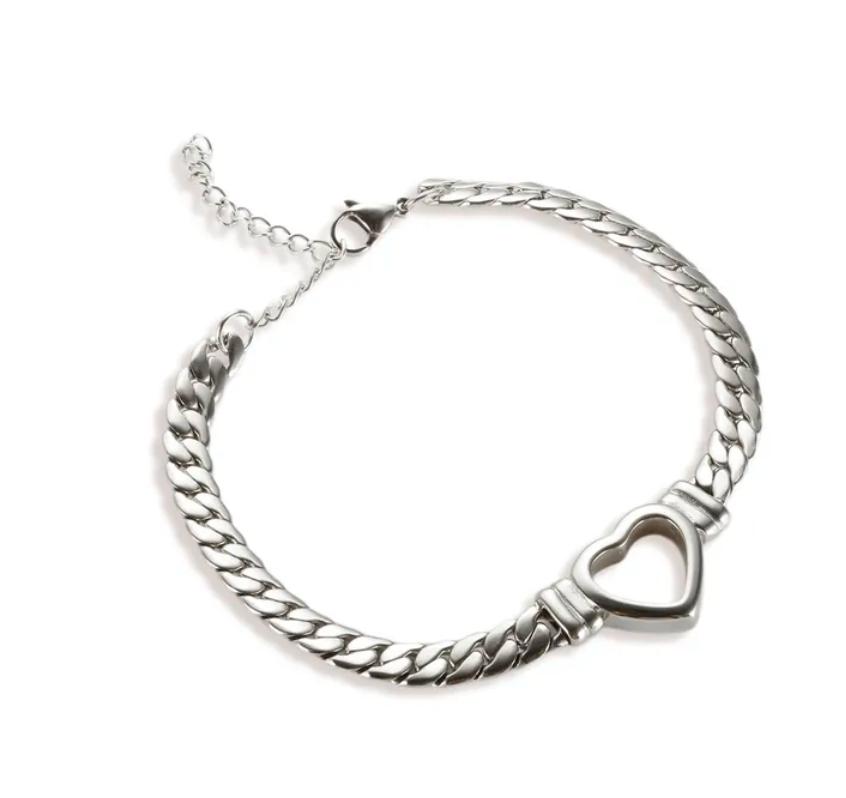 Open Heart Bracelet